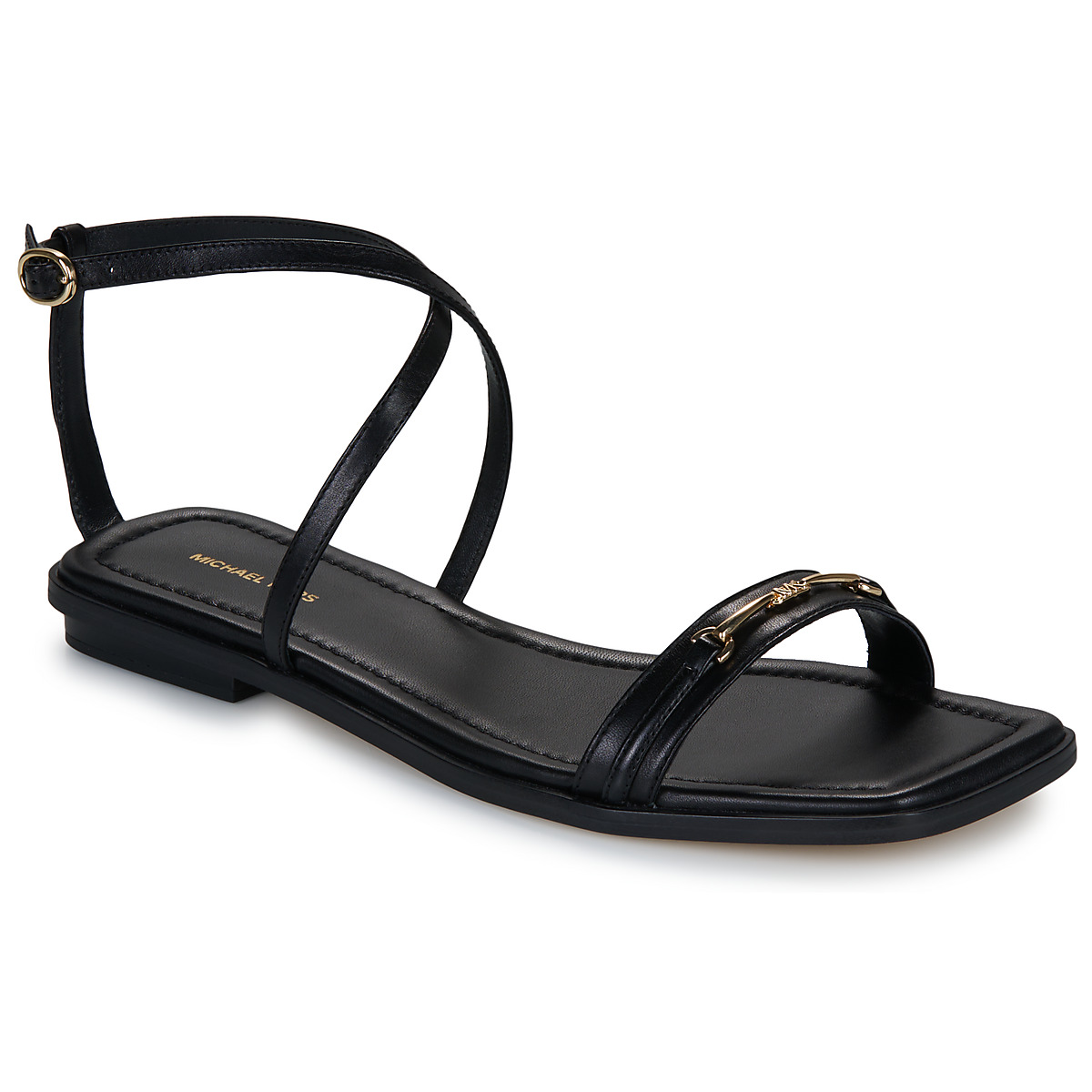 MICHAEL Michael Kors - LENA FLAT SANDAL - Black