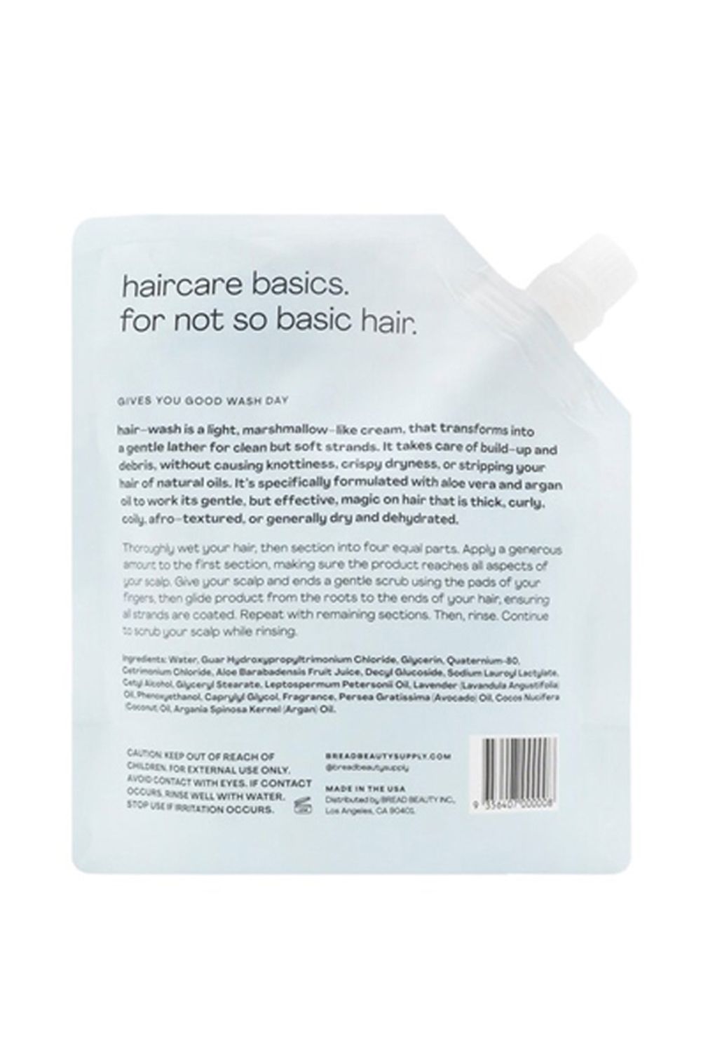 BREAD BEAUTY SUPPLY Hair Wash Milky Hair Cleanser 250ml
