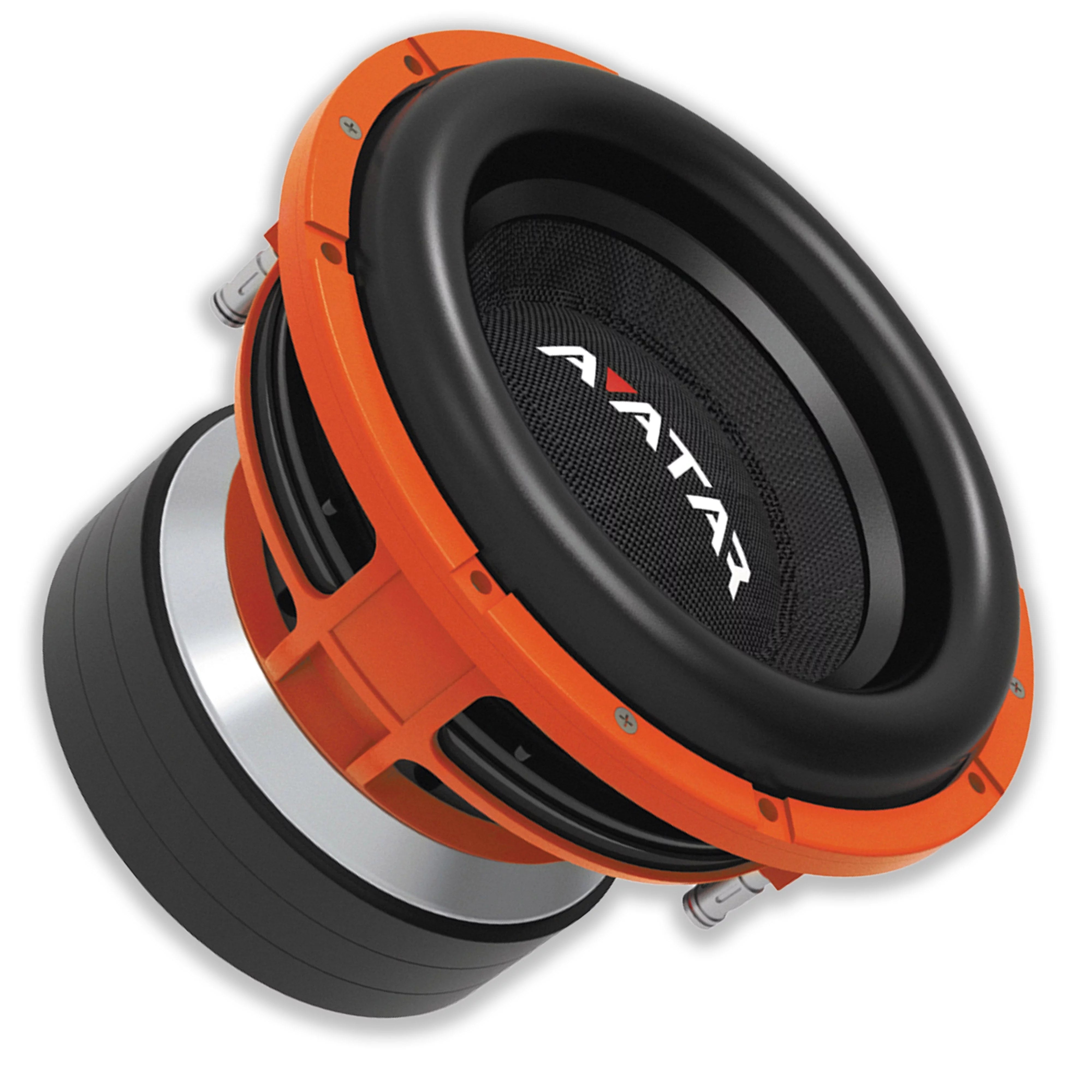 Deaf Bonce Car Audio 12 2Ohm Avatar Subwoofer STU-1246D2&Monoblock Amp Package