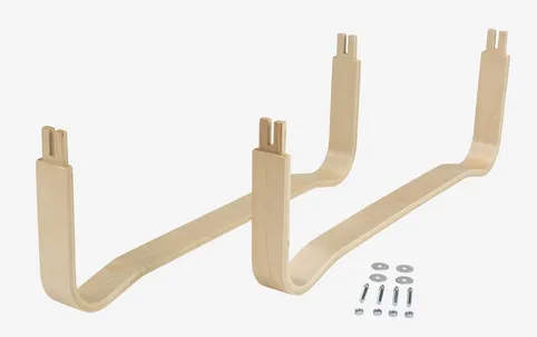 Meder 90cm SOLA birk hvid 2 stk/pk