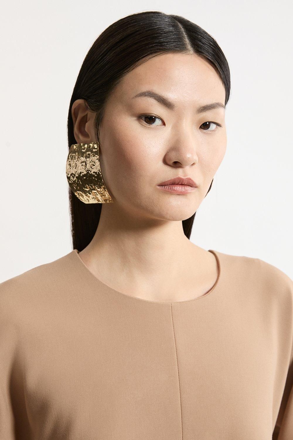 KarenMillen Compact Stretch Tailored Belted Dress