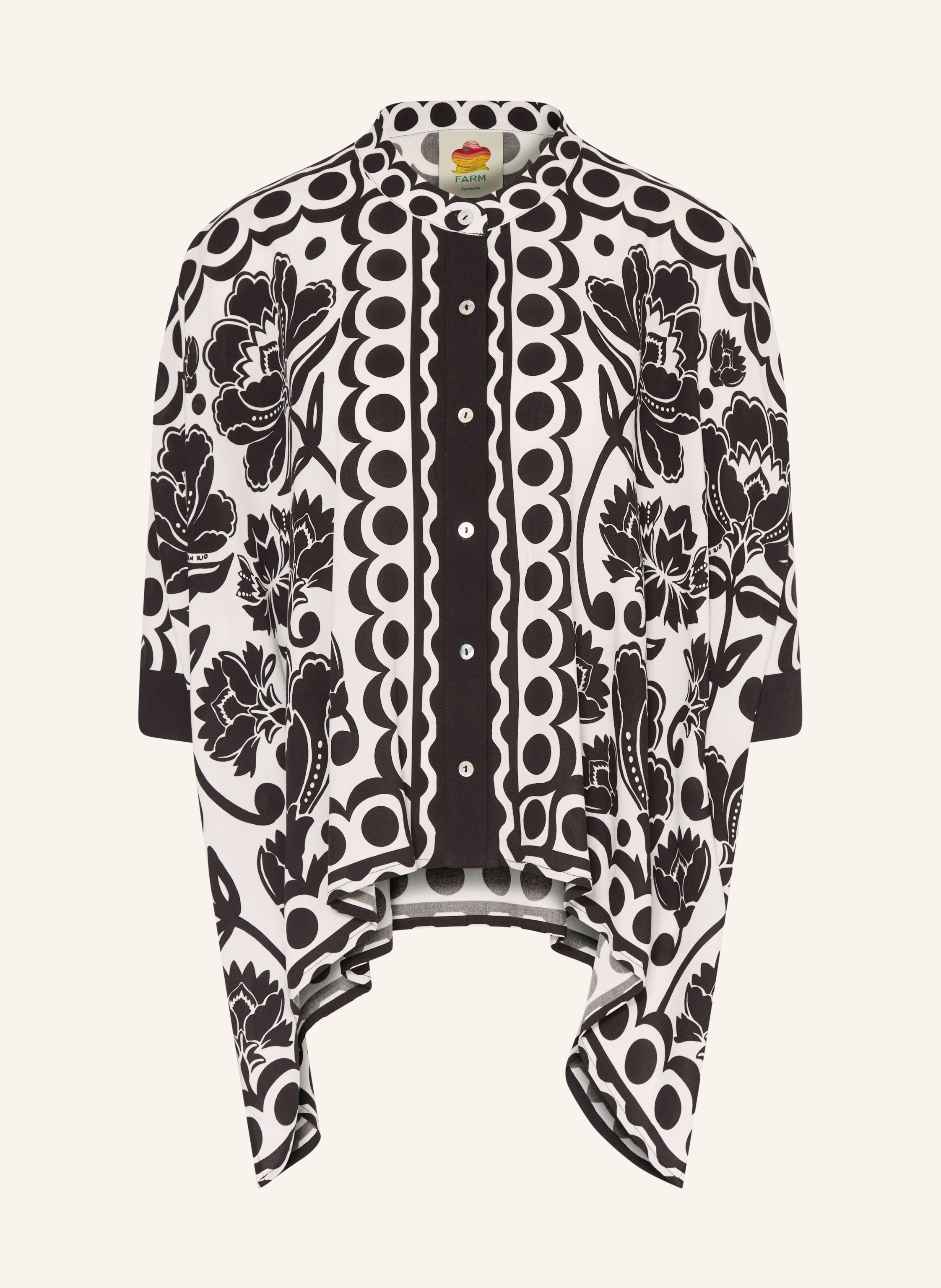FARM RIO Bluse FLORAL ARABESQUE