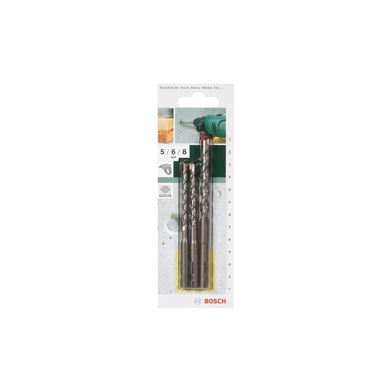 Set de forets pour béton SDS-Quick 3 pièces BOSCH