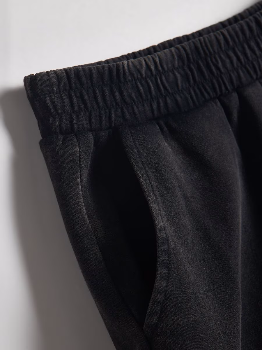 Short Tracksuit Bottoms Acid Wash