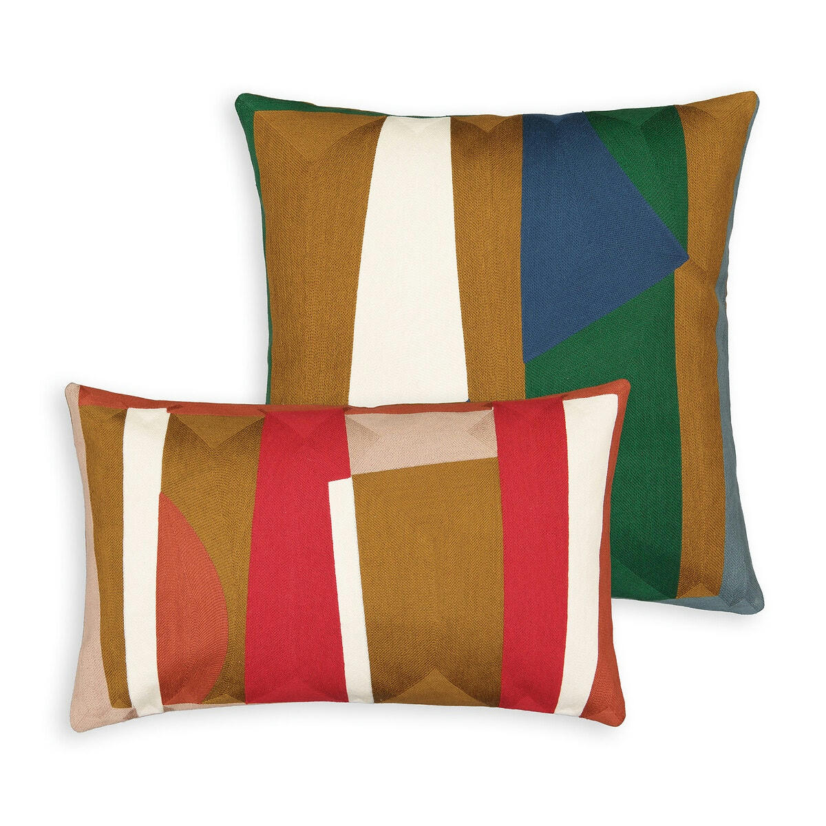 Housse de coussin brodée 45x45 cm, Scolto