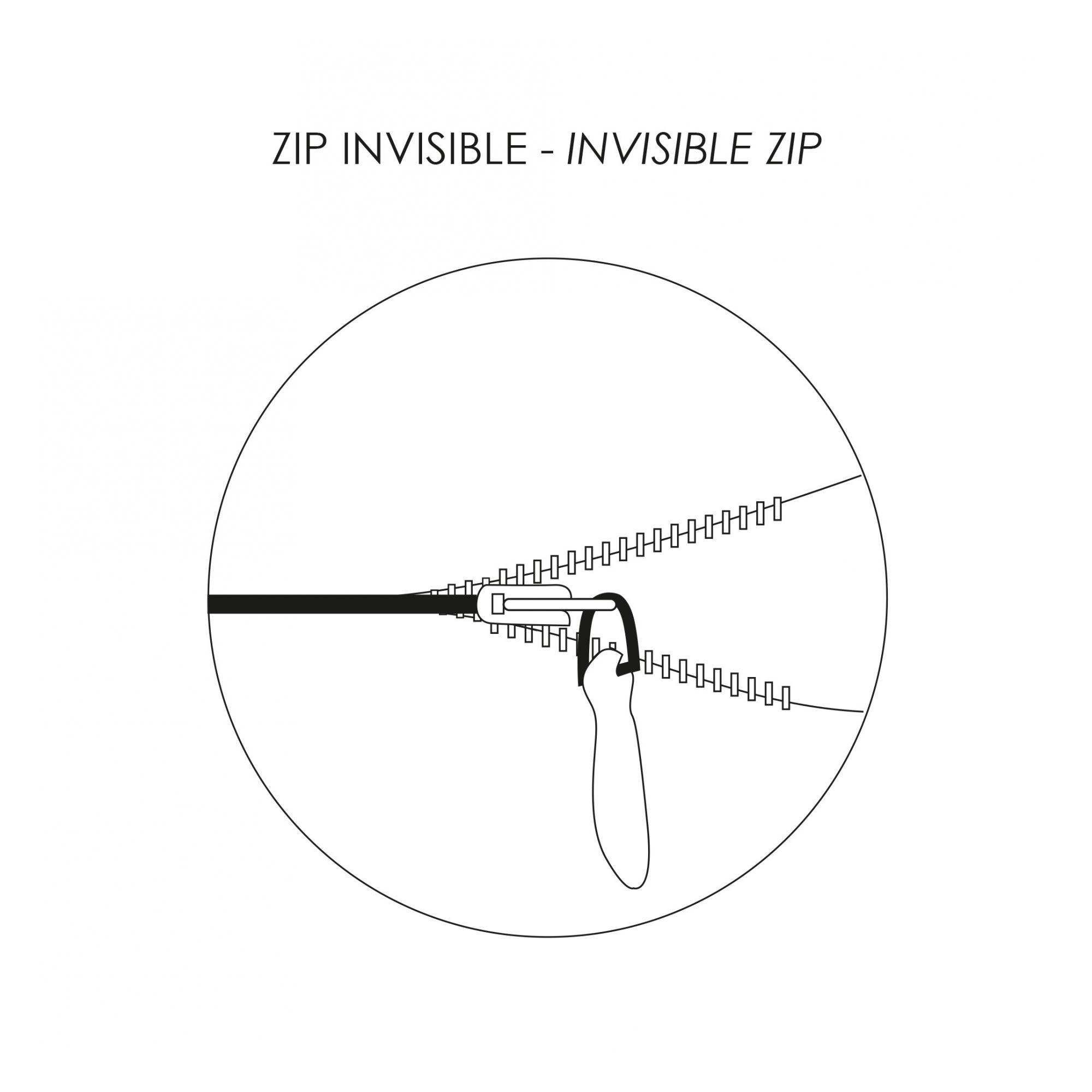 JADEN - Coussin  en coton caviar 30 x 50