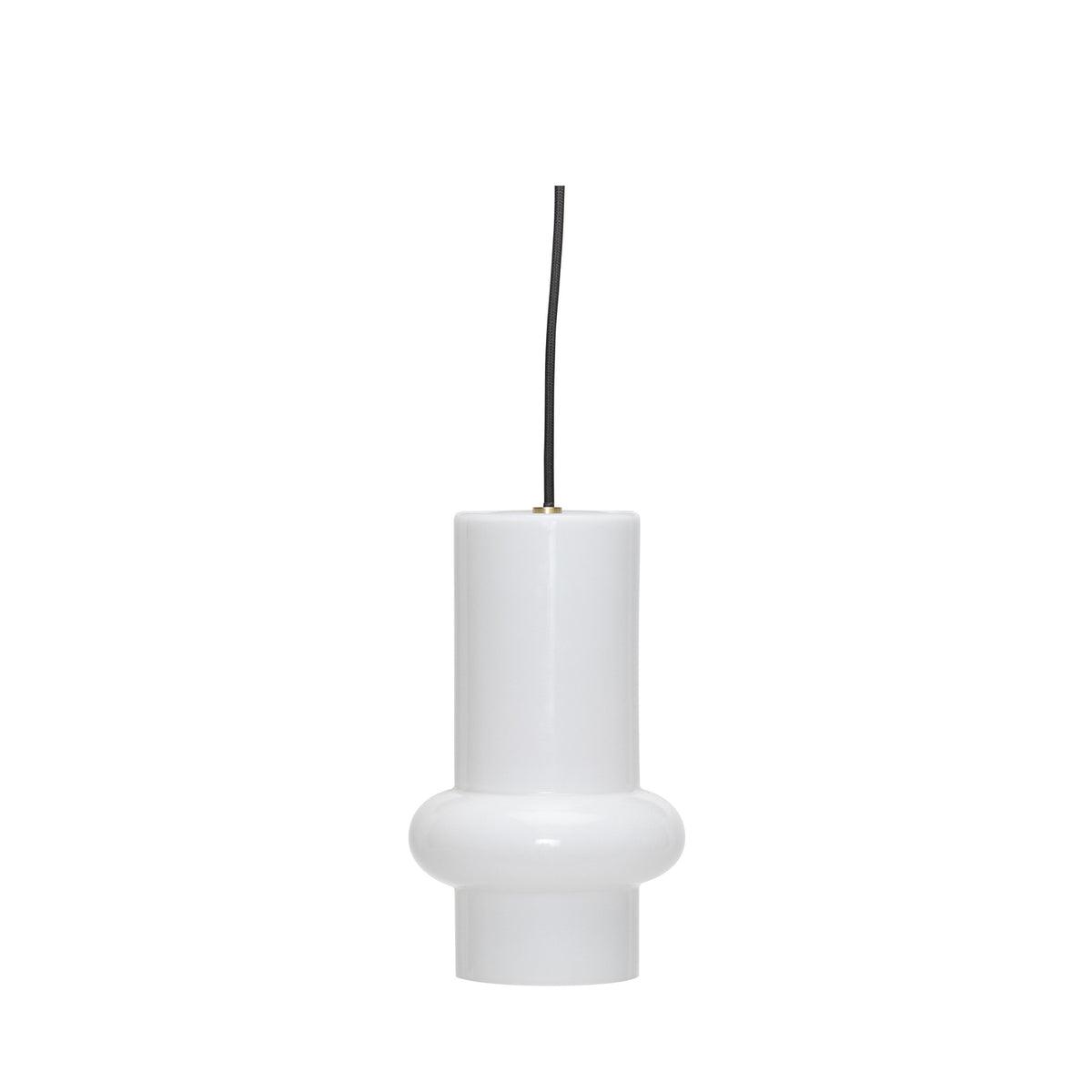 Hübsch hanglamp Pilule - glas/ijzer - ø15xh25cm