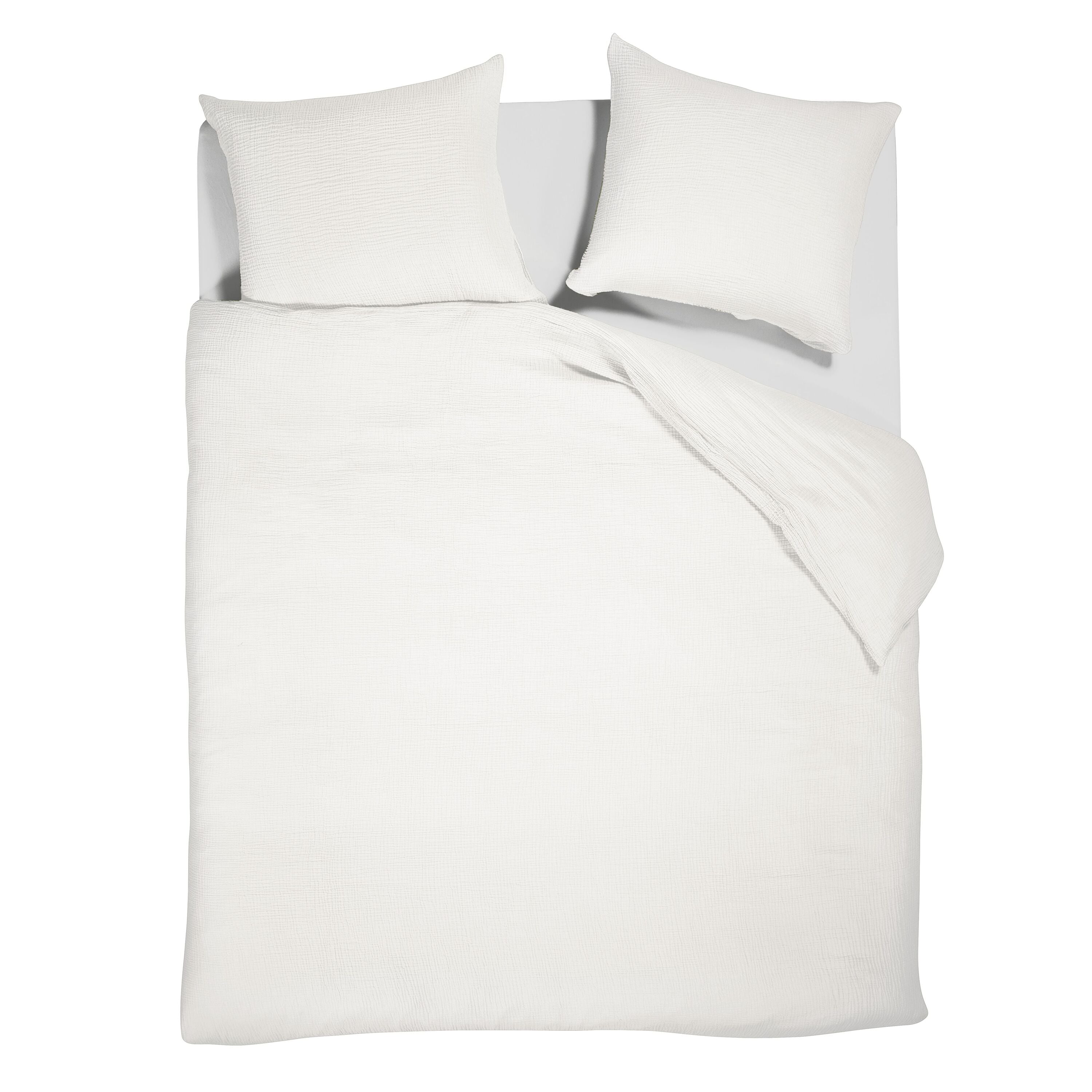 vtwonen Gentle Embrace Dekbedovertrek 200 x 200/220 cm - Wit