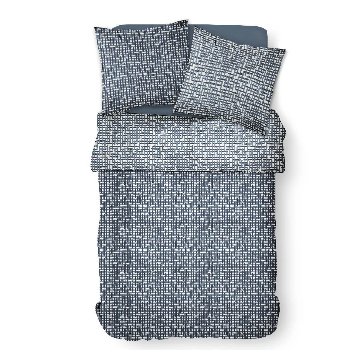 SUNSHINE - Parure de lit 2 personnes imprimé en Coton 220x240 cm