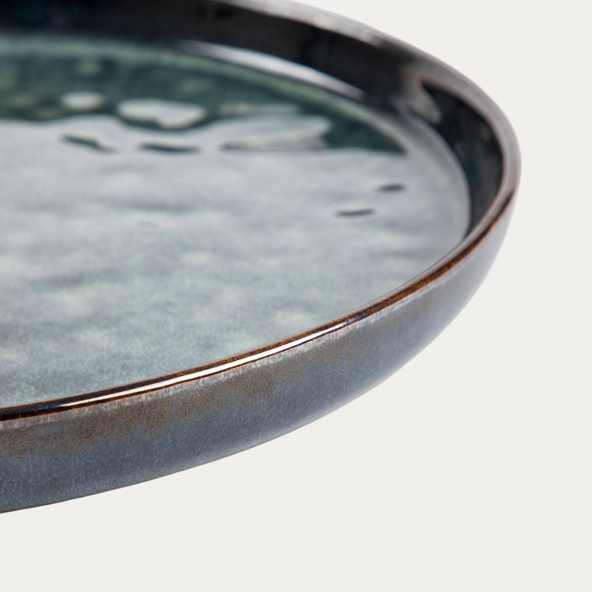 Talerz MIDO obiadowy turkusowy 27 cm