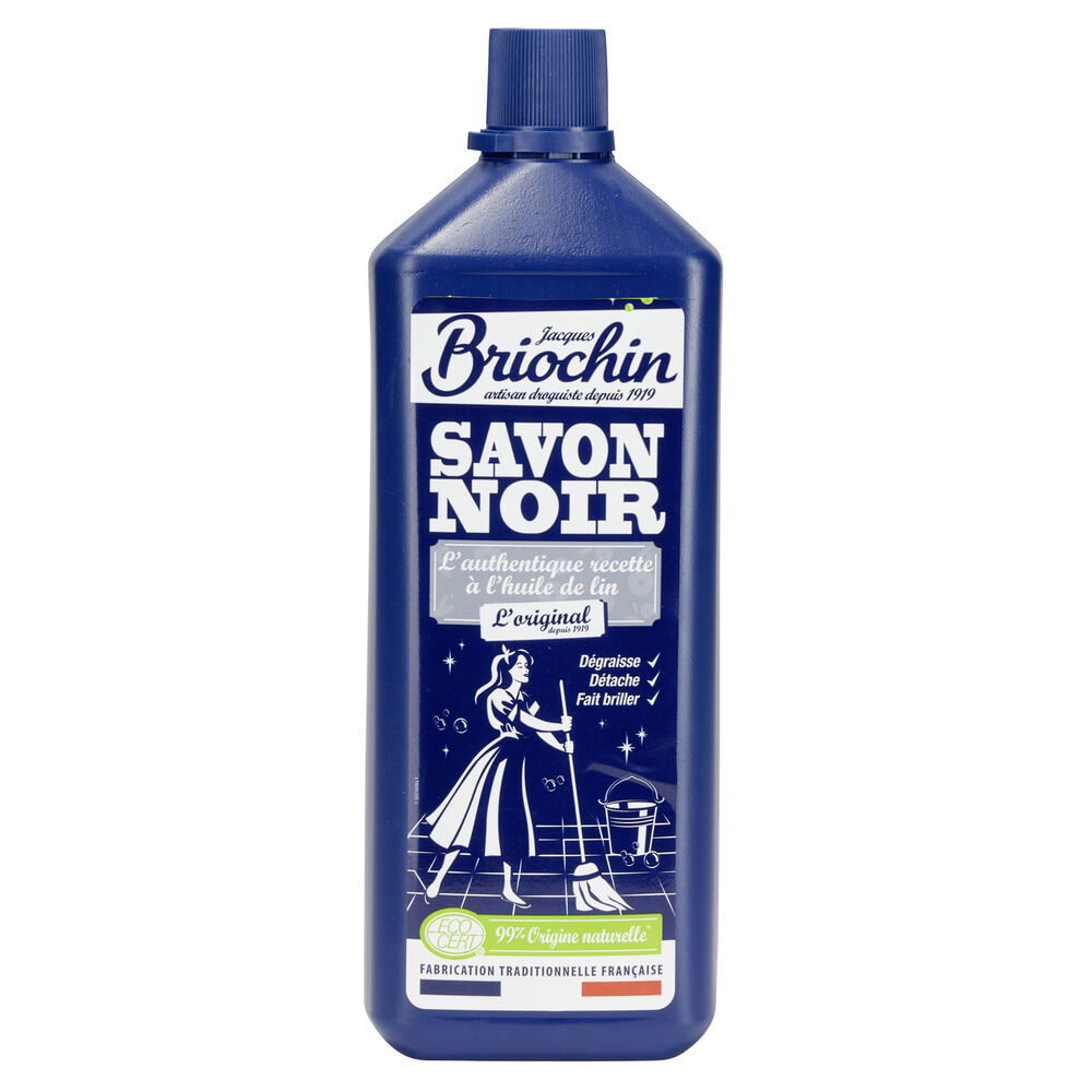 Savon noir liquide Briochin L'original à l'huile de lin 1L