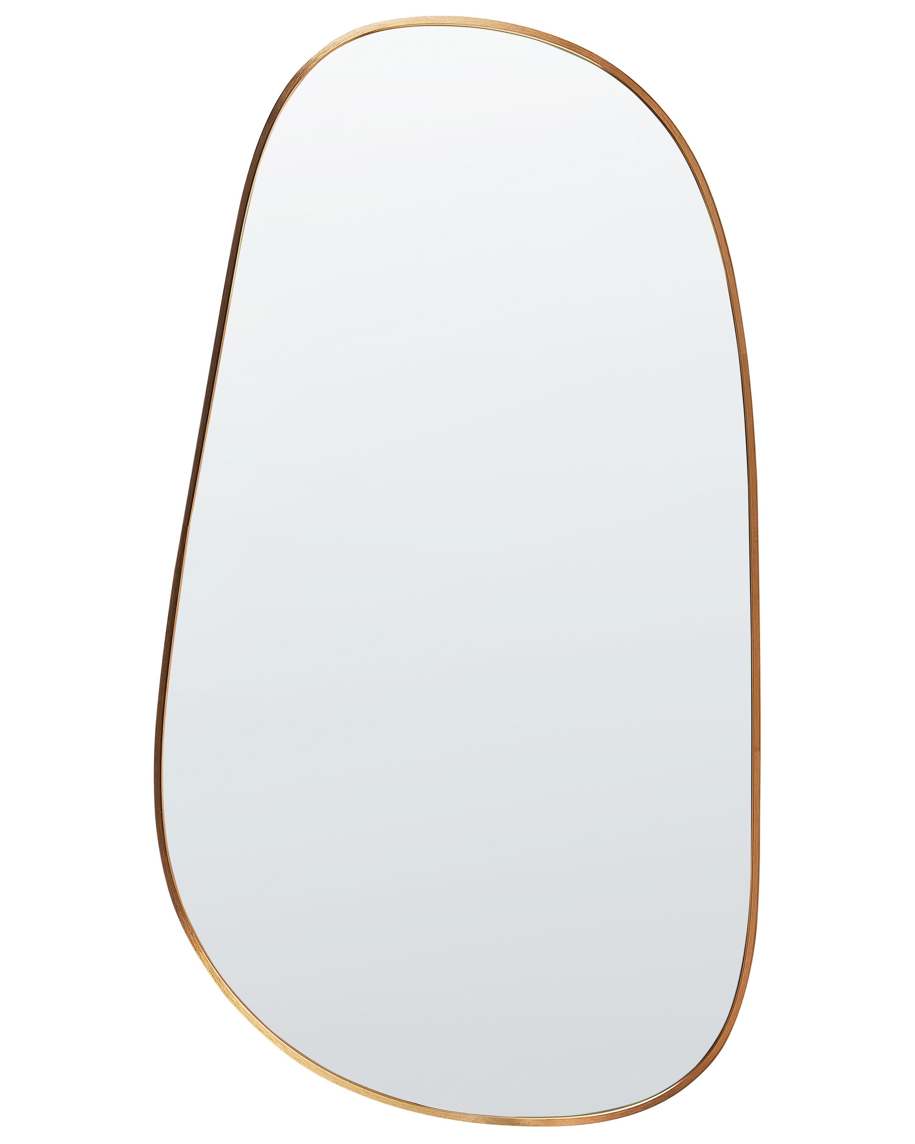 Wall Mirror VERNAIS 60 cm 110 cm Metal Gold