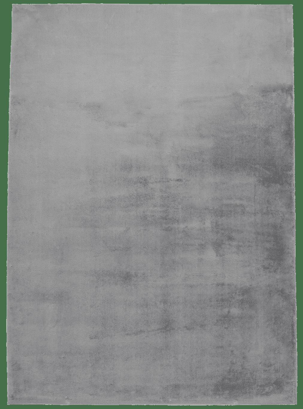 SOUGH - tapis de fourrure velours gris 80x150cm