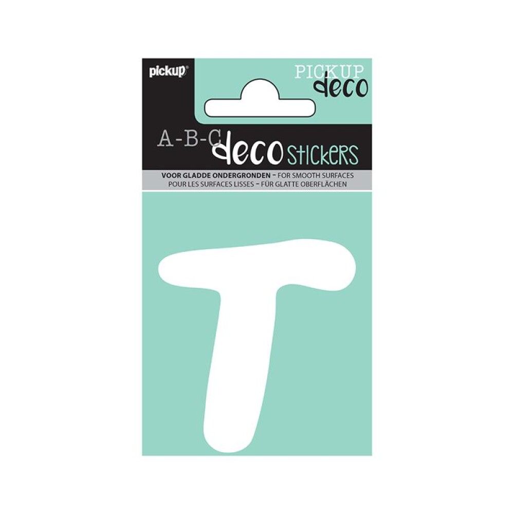 SKILT PICKUP ABC DECO EMMA 70 MM T HVIT