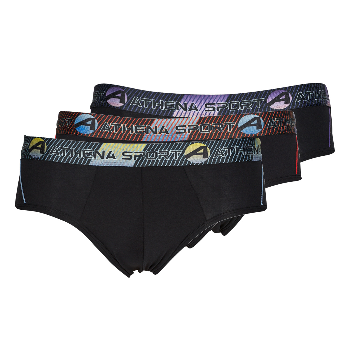 Athena - SLIP TRAINING DRY PACK X3 - Black / Black / Black