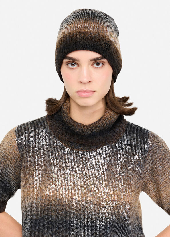 Berretto d&eacute;grad&eacute; in misto lana