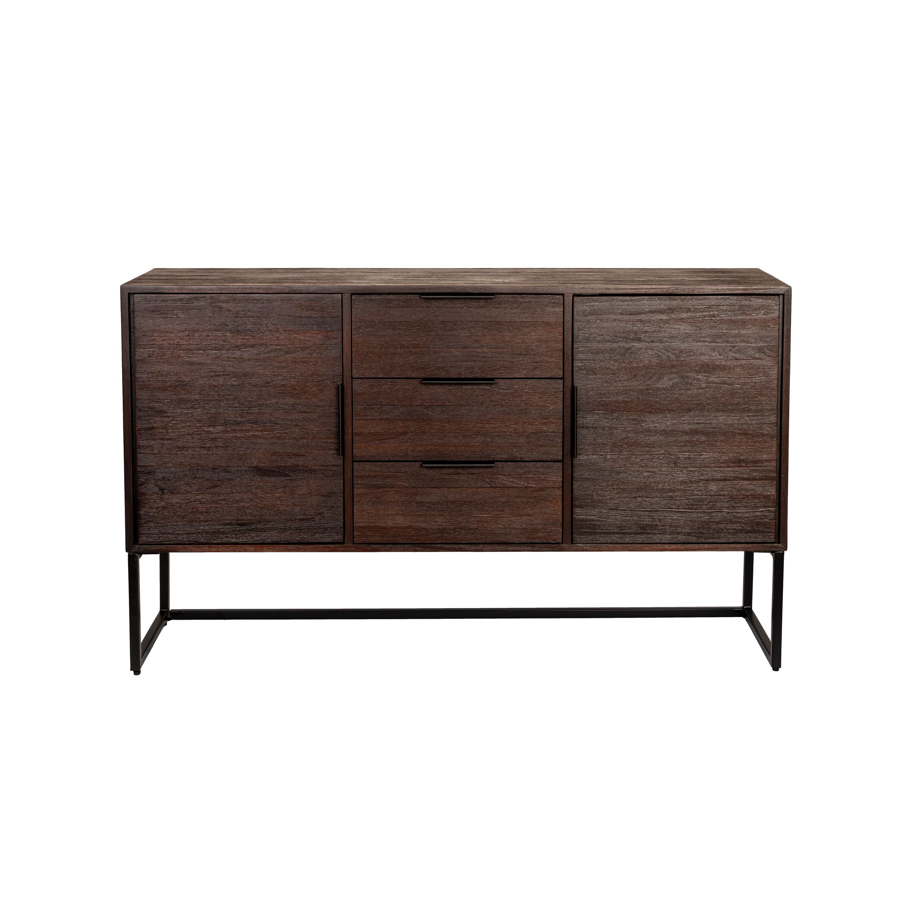 Housecraft Living Webster Dressoir/ Kast Hoog Teakhout Bruin