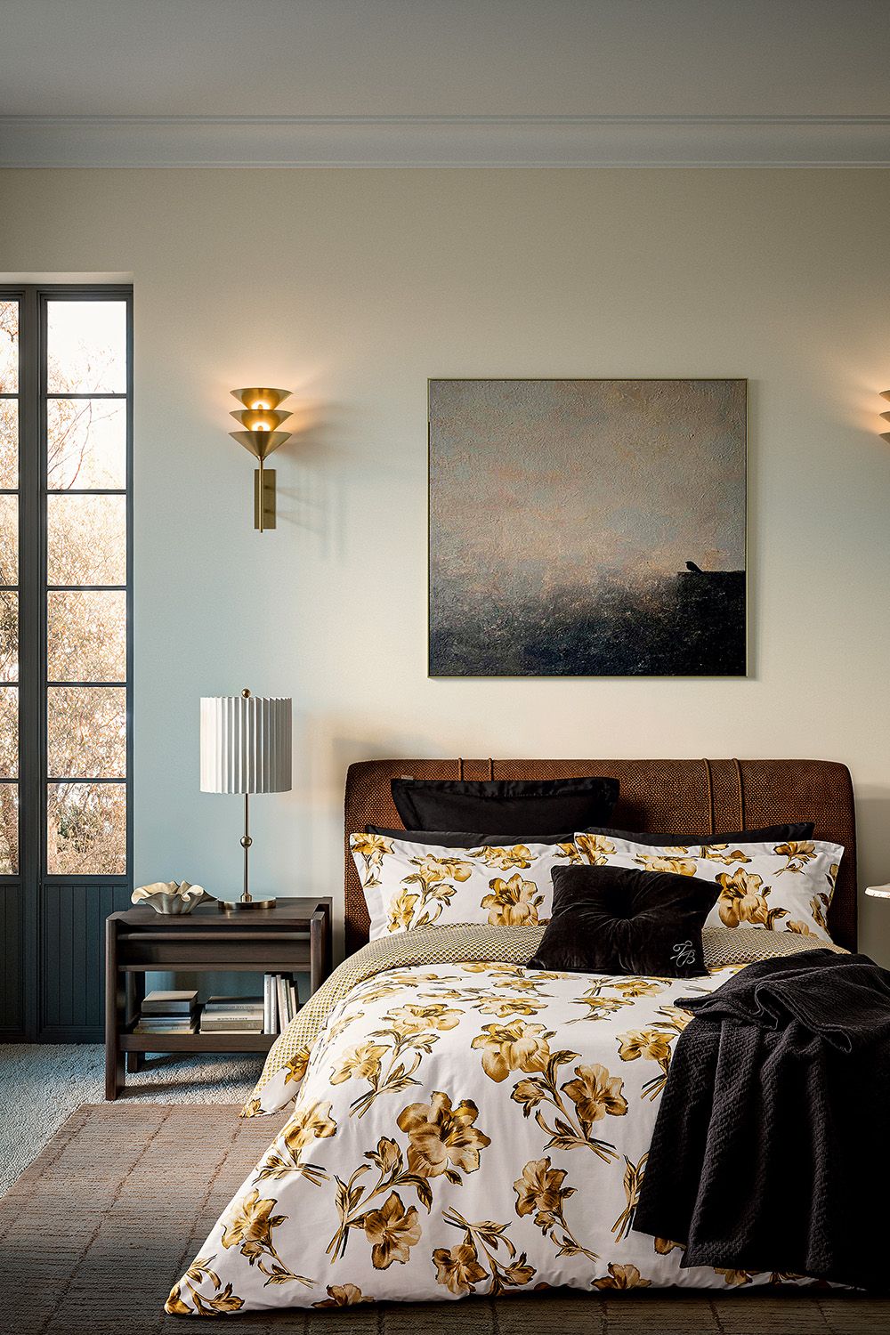 Ted Baker Midnight Garden' Cotton Duvet Cover Set