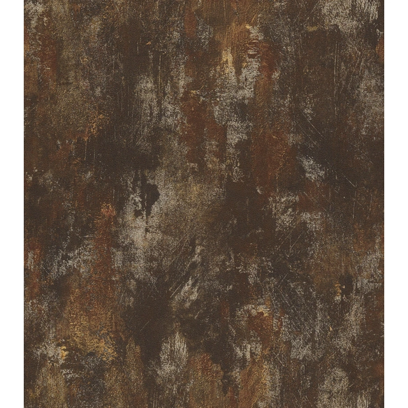 Vliestapete, 10,05x0,53 m Patina Optik kupfer
