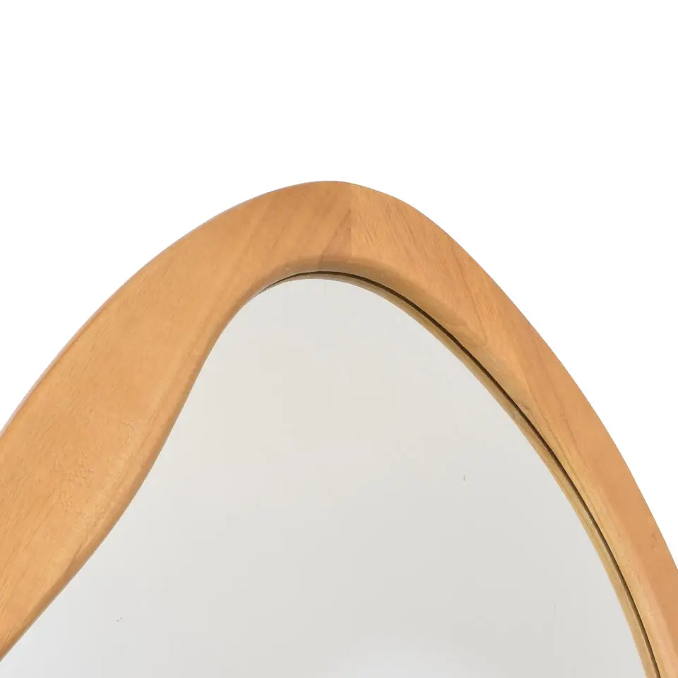 Fragix Yin Wandspiegel Large Organische vorm - Hout - 60x120
