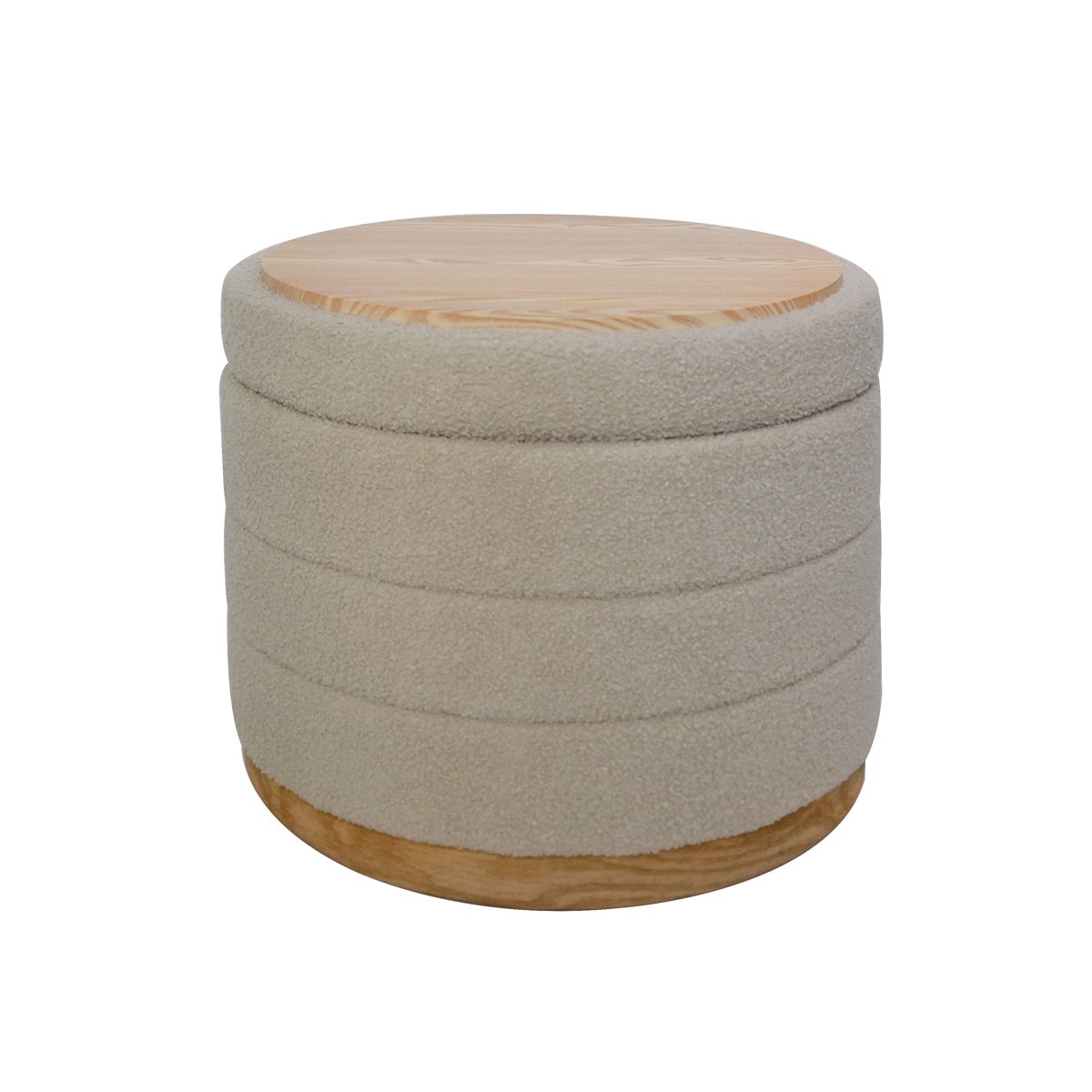 Pufe/mesa BATH bege 44x56cm