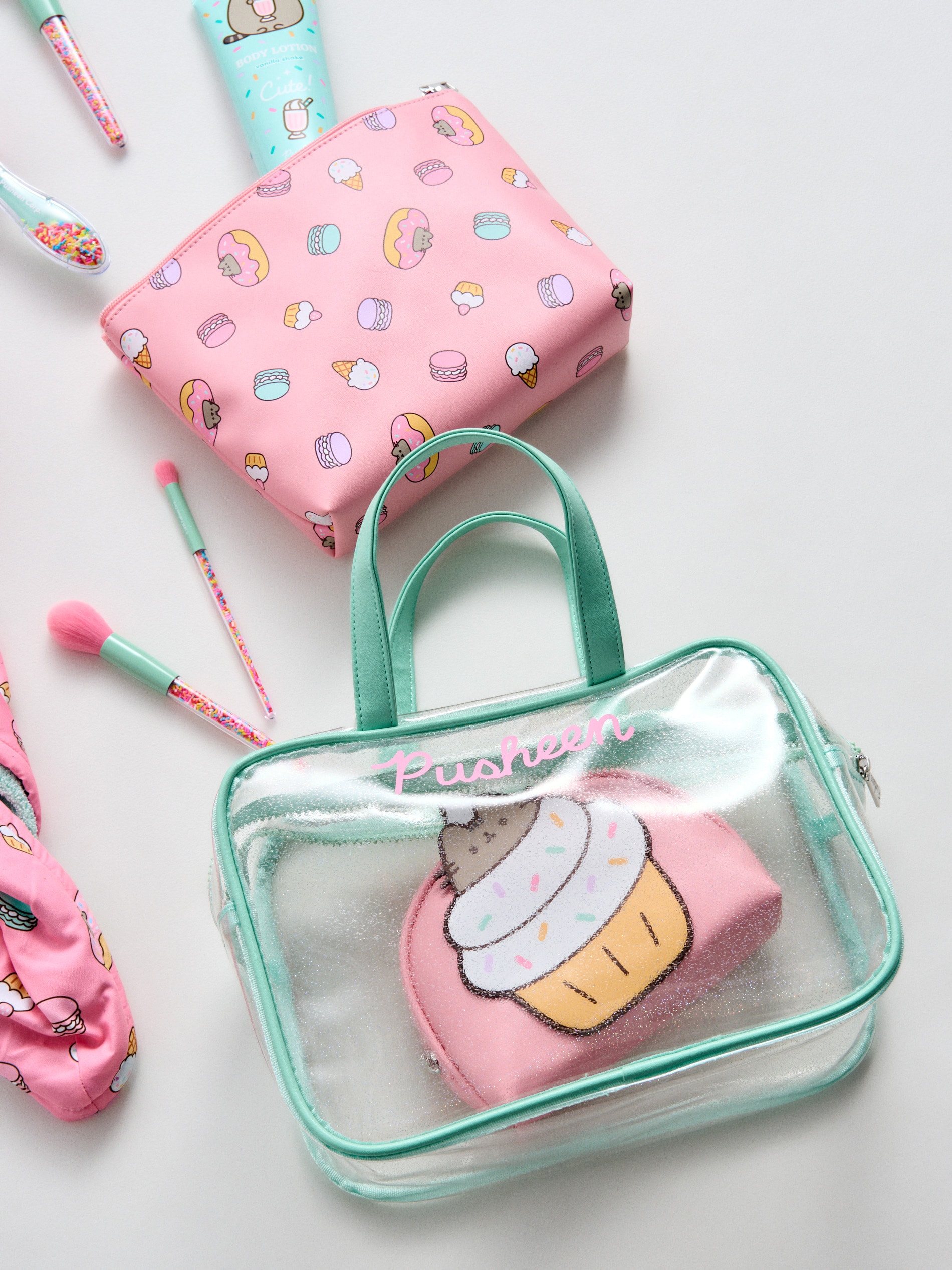 Kosmetyczki 3 pack Pusheen The Cat
