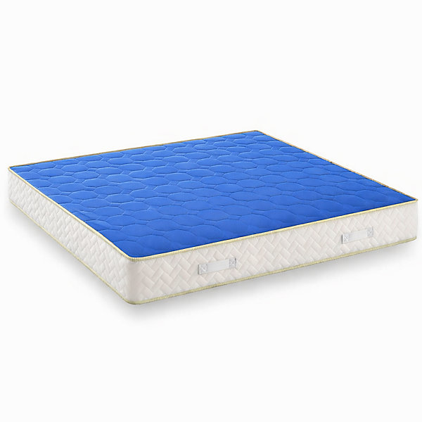 Matelas 100x200 - H. 20 cm Ferme Durable HD 35 kg/m Bleu -Nuit Calme Bleu