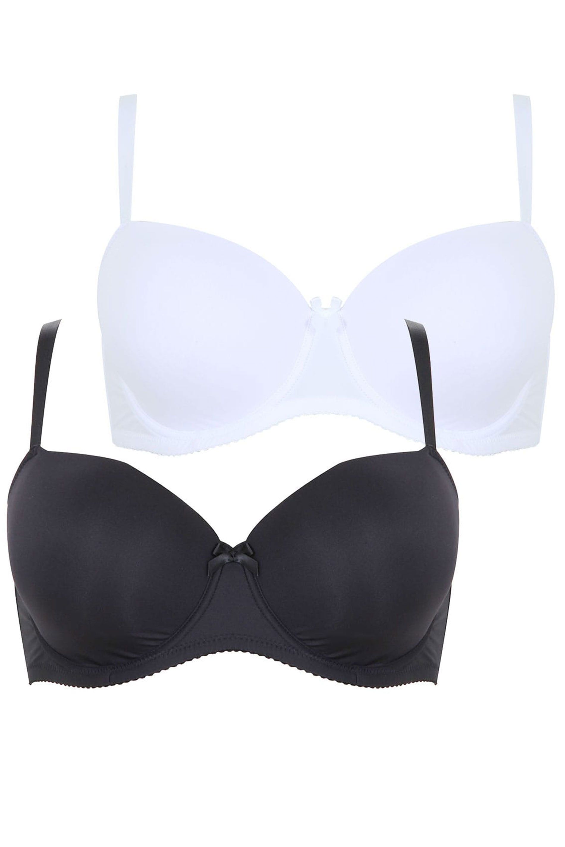Yours 2 Pack Moulded T-Shirt Bras
