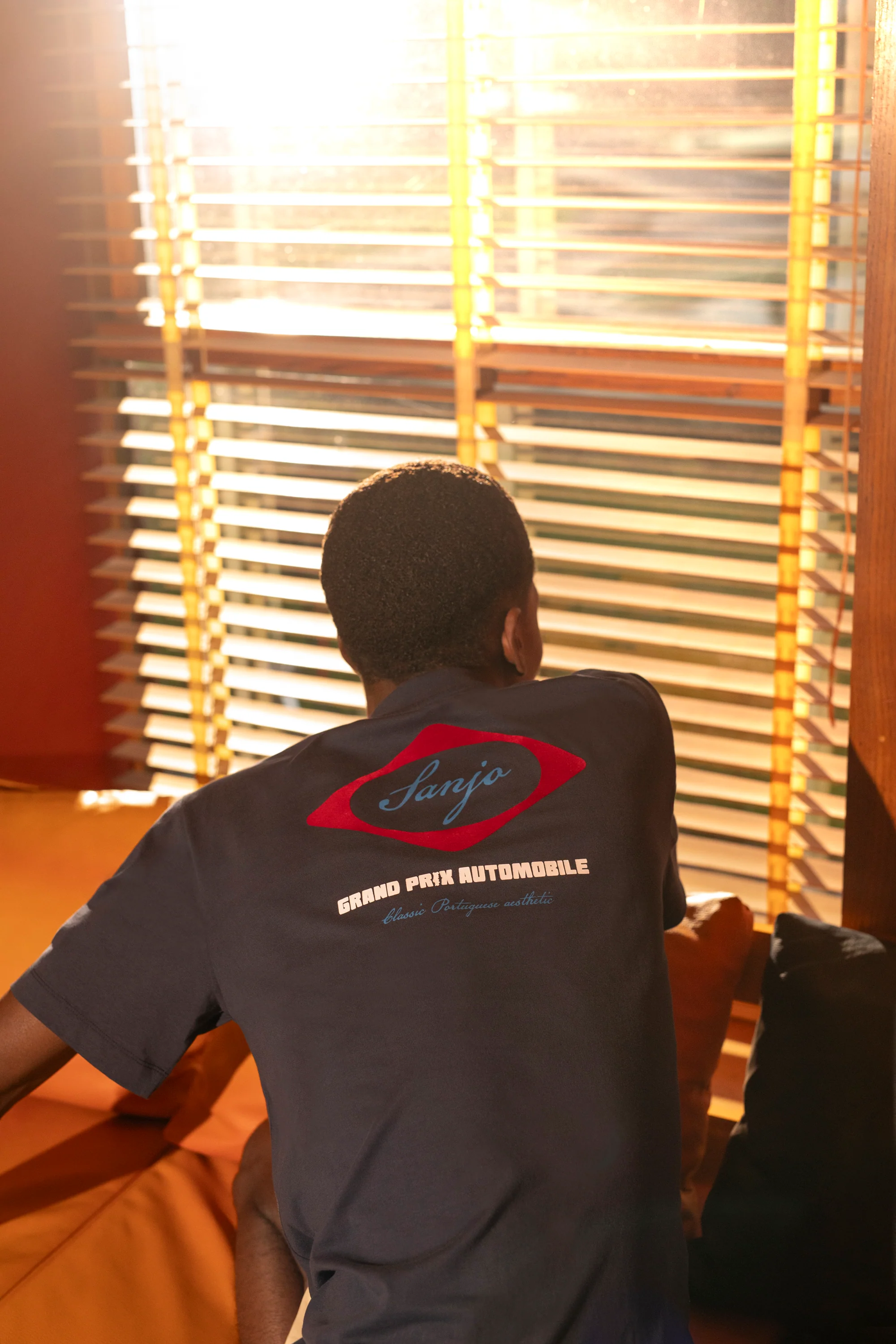 Sanjo Grand Prix T-shirt // Navy