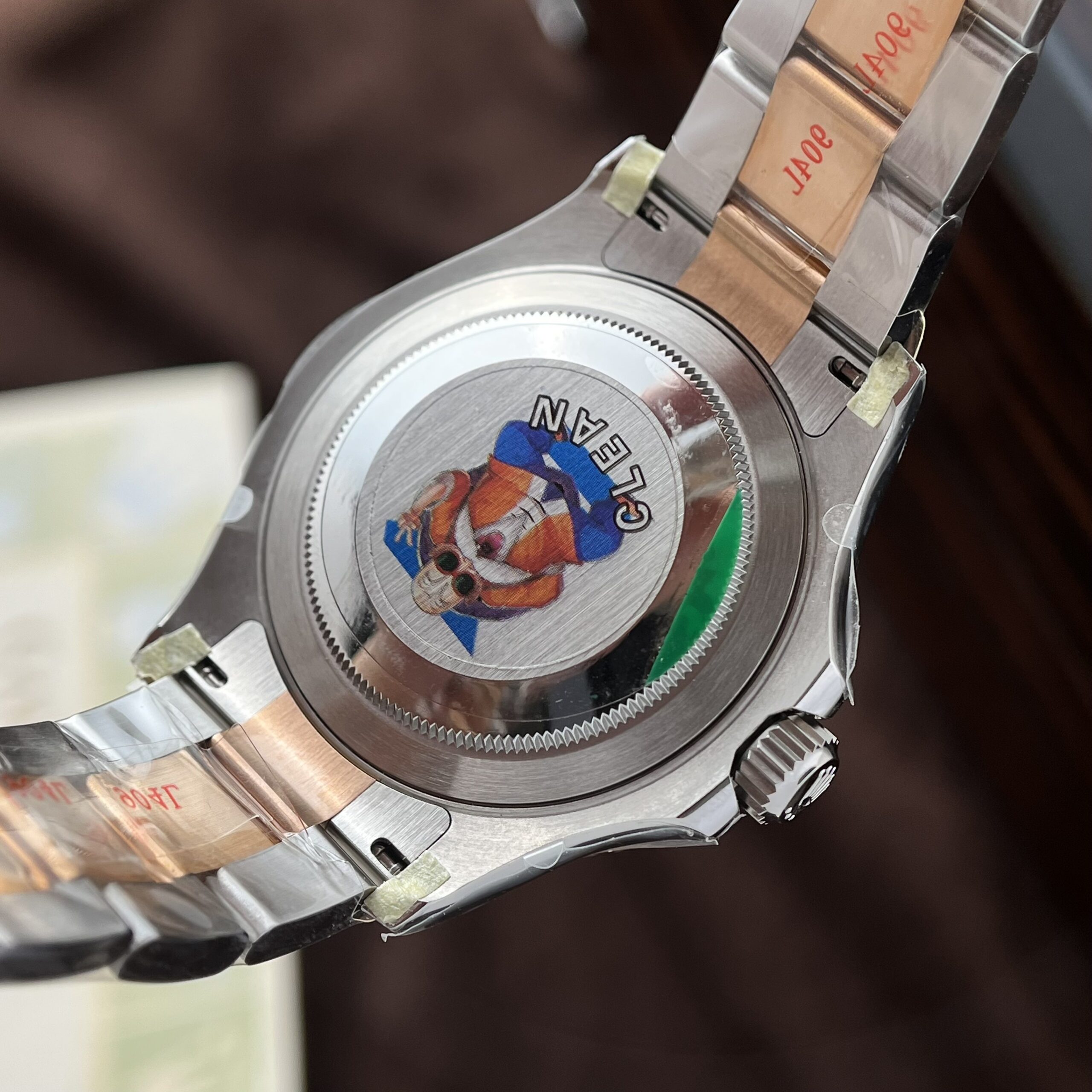 Rolex Yacht-Master 126621 SS/RG Plated Chocolate Dial 40mm Oyster Super Clone