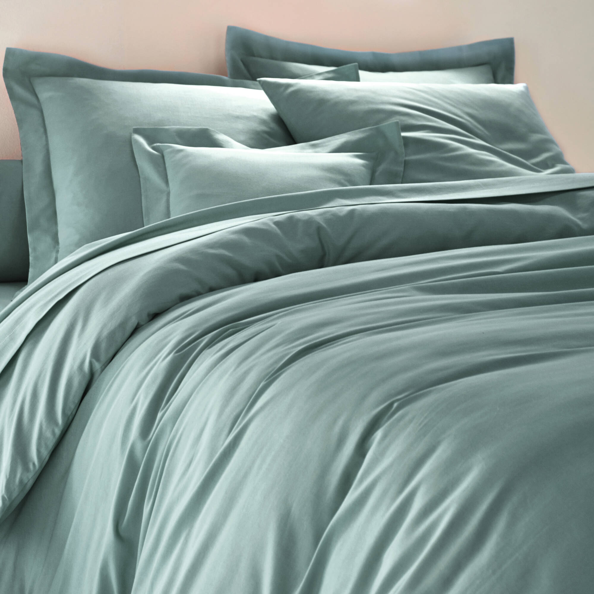 Linge de lit uni coton