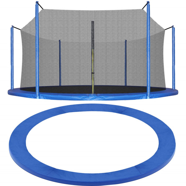 Siatka do trampoliny wewnętrzna z osłoną na sprężyny 396 cm 13 FT 8 słupków