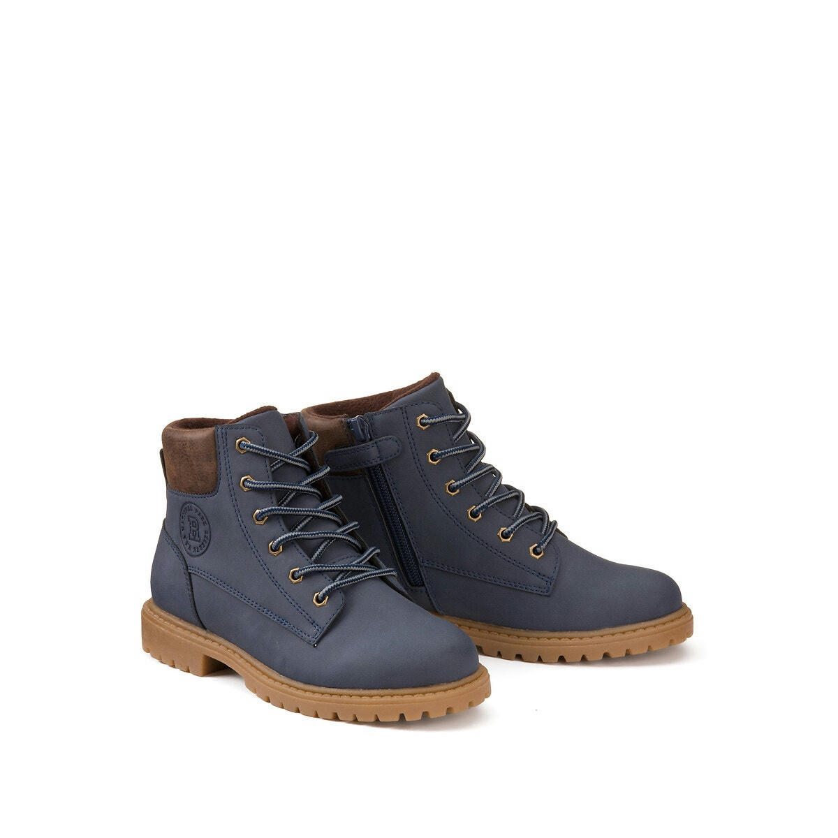 Bottines zippées et à lacets