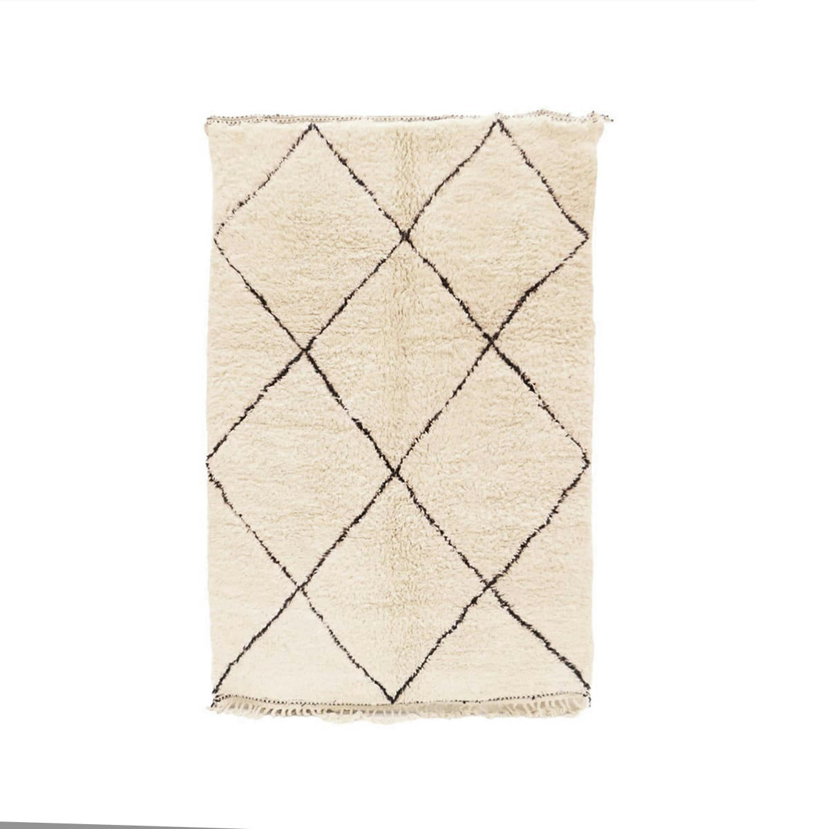 BERBERE - Tapis Berbere marocain pure laine 204x300