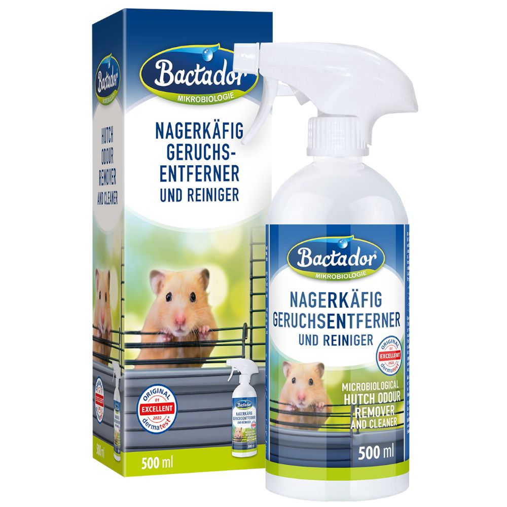 Bactador Small Animal Cage Odor Remover and Cleaner