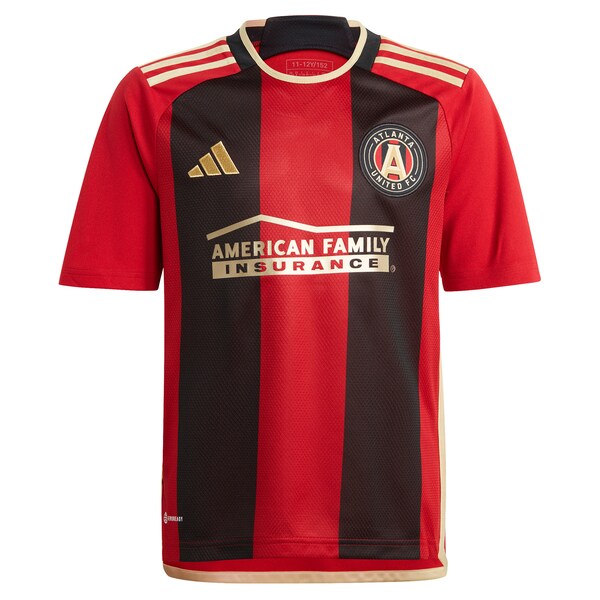 Atlanta United FC adidas Youth 2024 The 17s' Kit Replica Custom Jersey - Black
