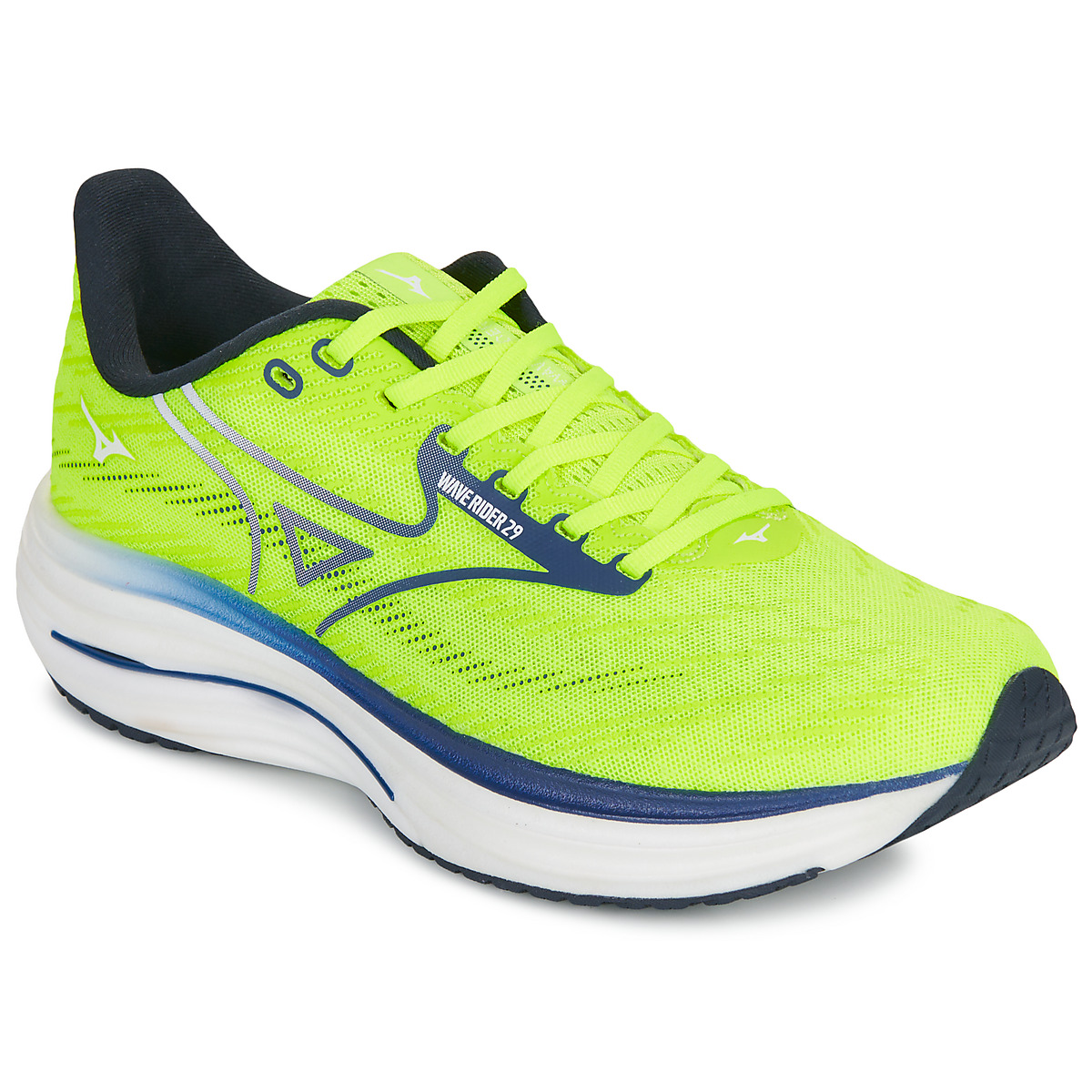 Mizuno - WAVE RIDER 29 - Yellow / Fluorescent