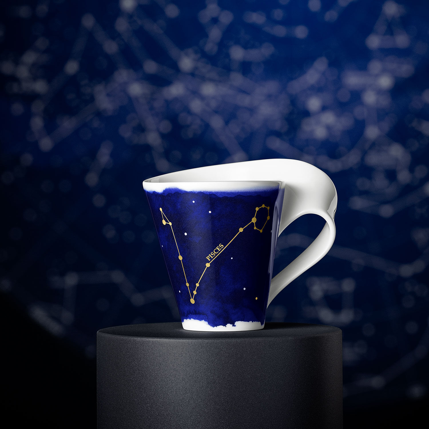 NewWave Mug - Multi-colored, 8.2 oz, Premium Porcelain