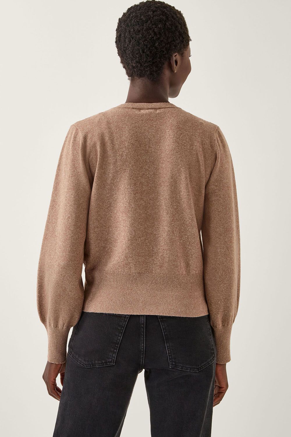 Monsoon Simmi Sequin Cardigan Natural