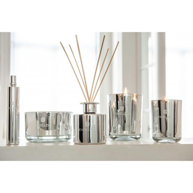 EXCELLENT - Huile parfumée cotton candy argent 150ml