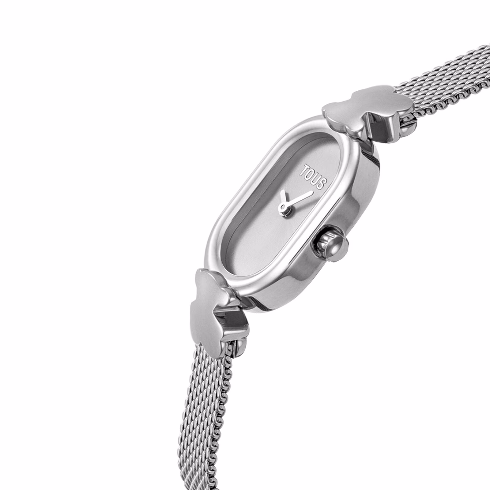 Reloj analógico joya con brazalete de acero Oval Icon