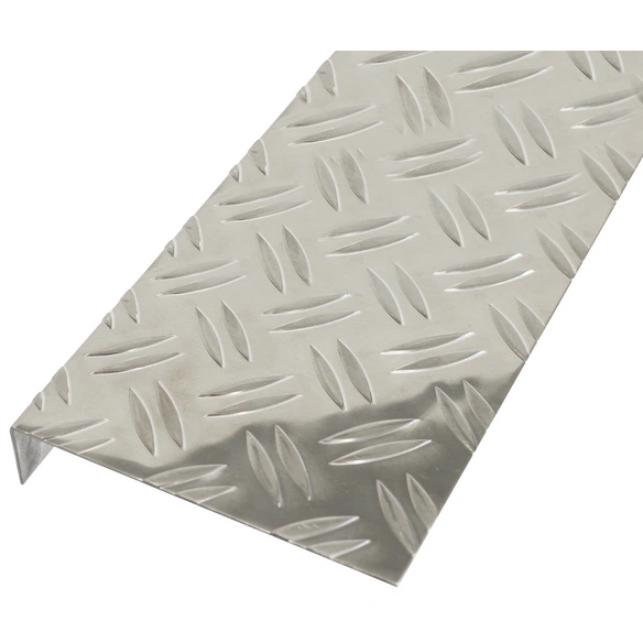 Strukturblech, Aluminium, silberfarben, 1 Stück
