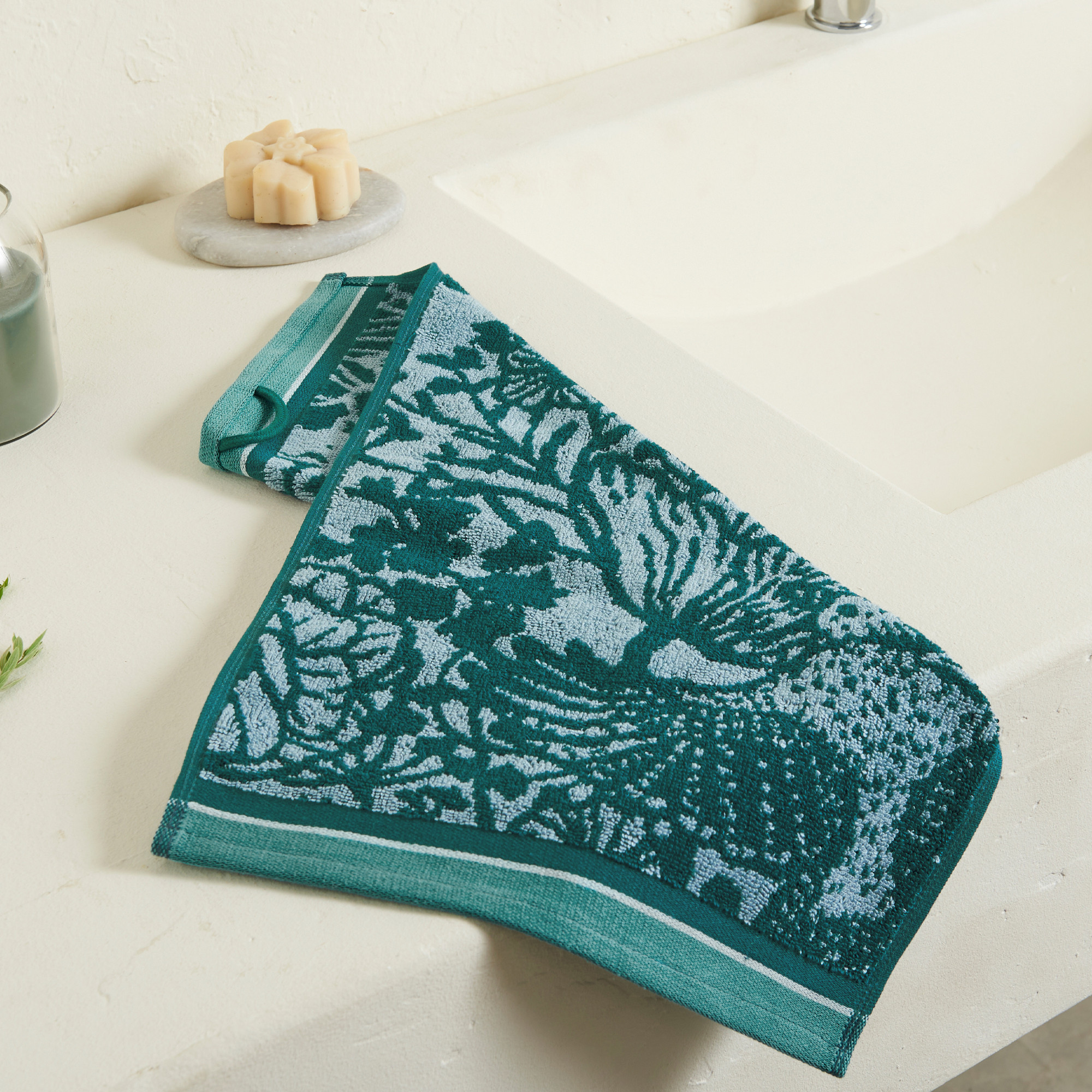 Linge de bain fantaisieNature précieuse