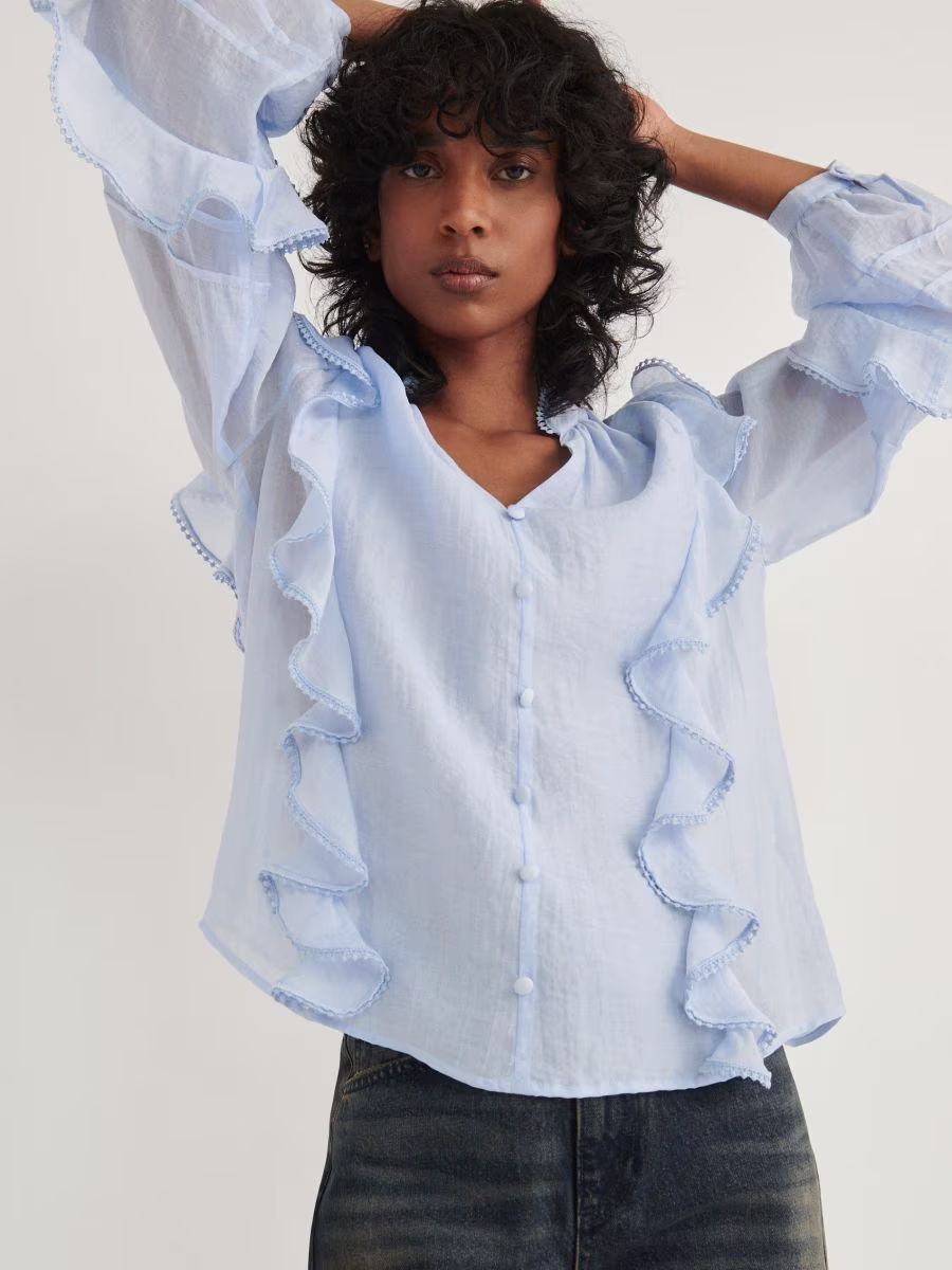Ruffle Blouse