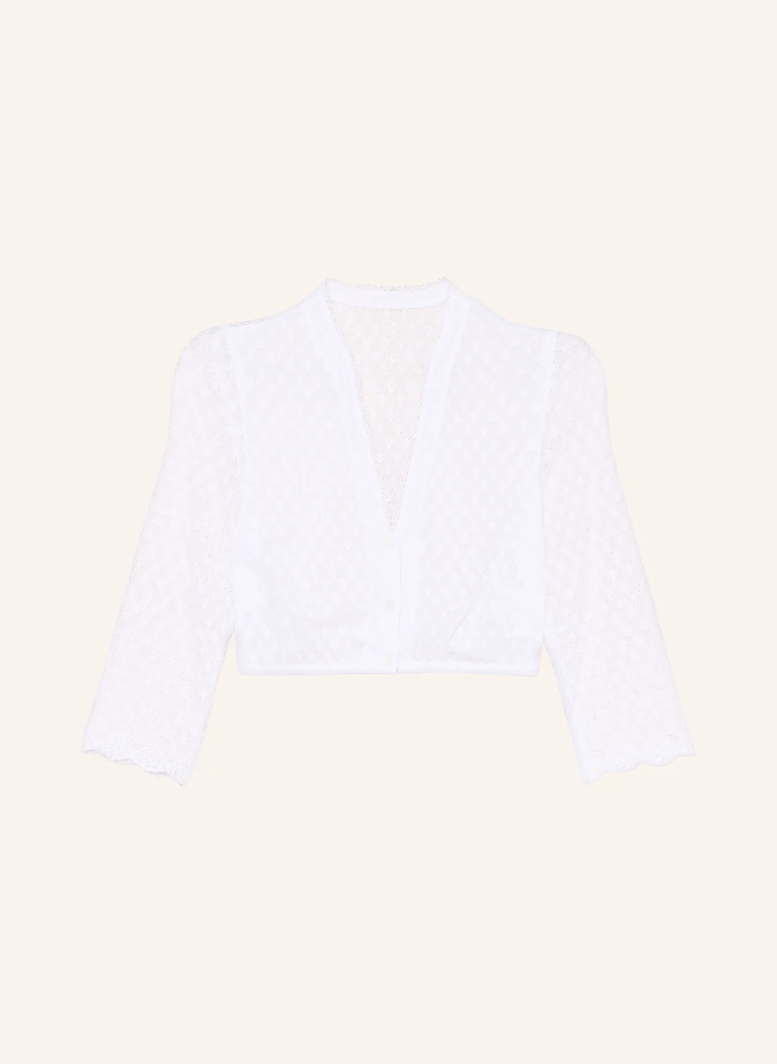 WALDORFF Dirndlbluse SISSI aus Spitze mit 3/4-Arm