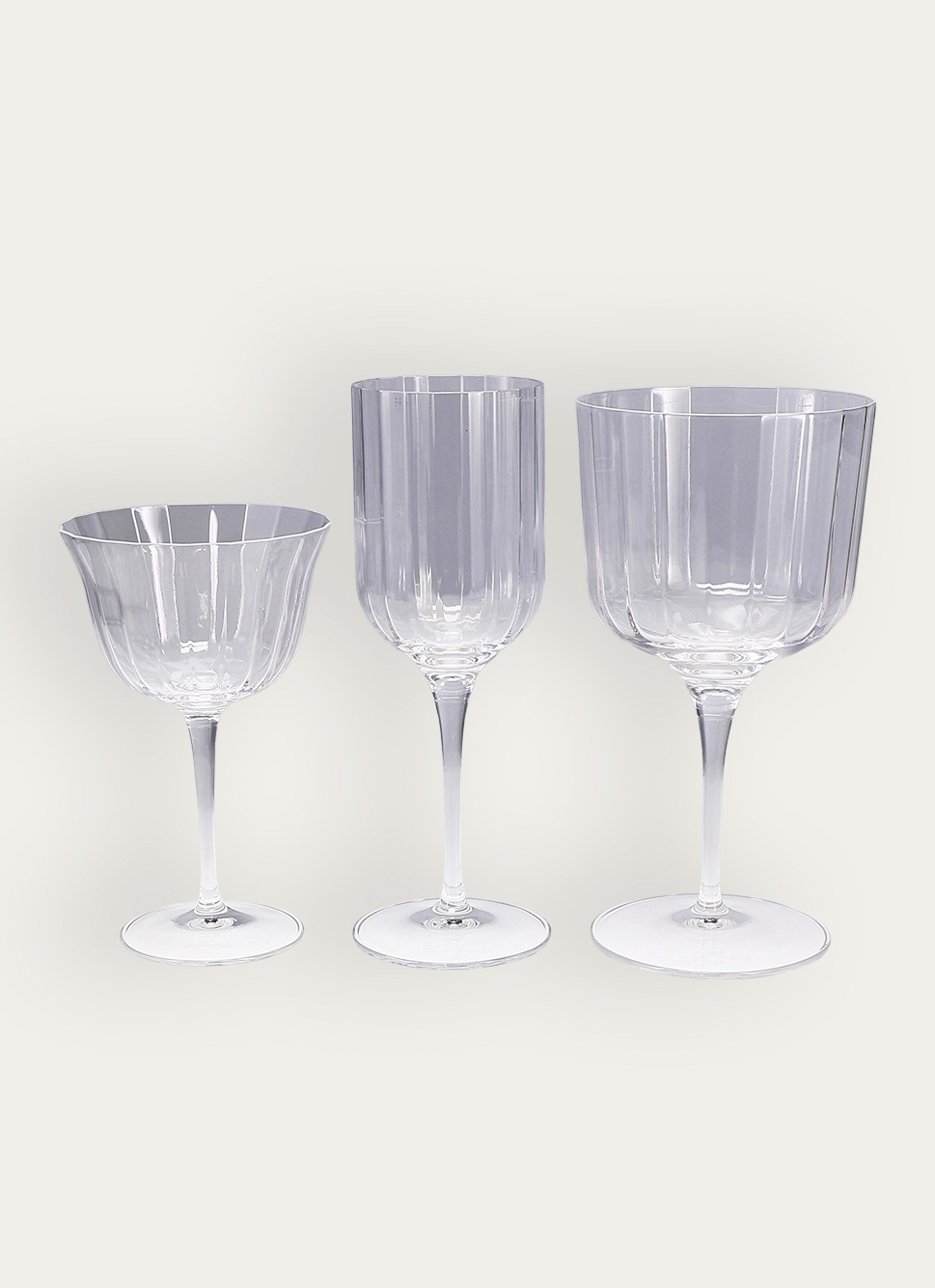 BOÎTE DE 4 VERRESA COCKTAILEN CRISTALLINS TRANSPARENT