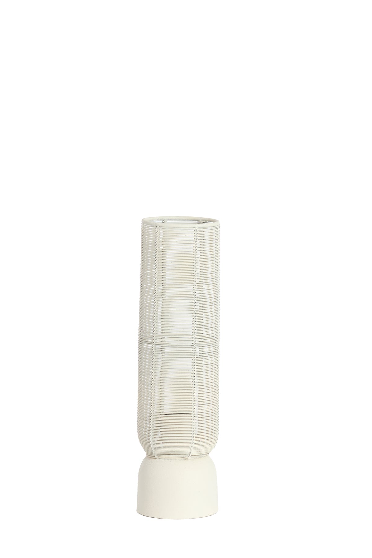 Light & Living tafellamp LEZUZA - Ø11x39.5cm - wit