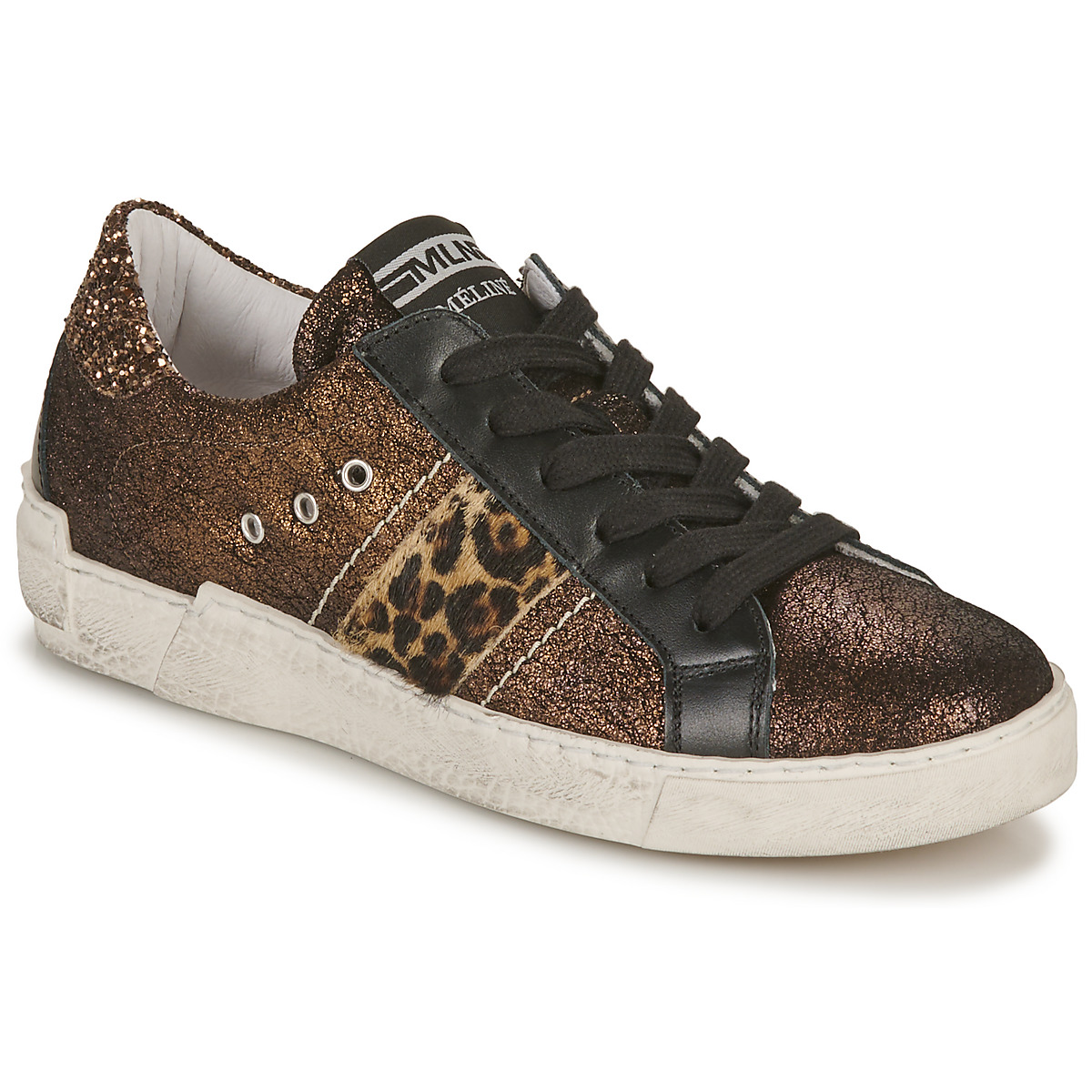 Meline - NKC16-A8132 - Brown / Black / Leopard