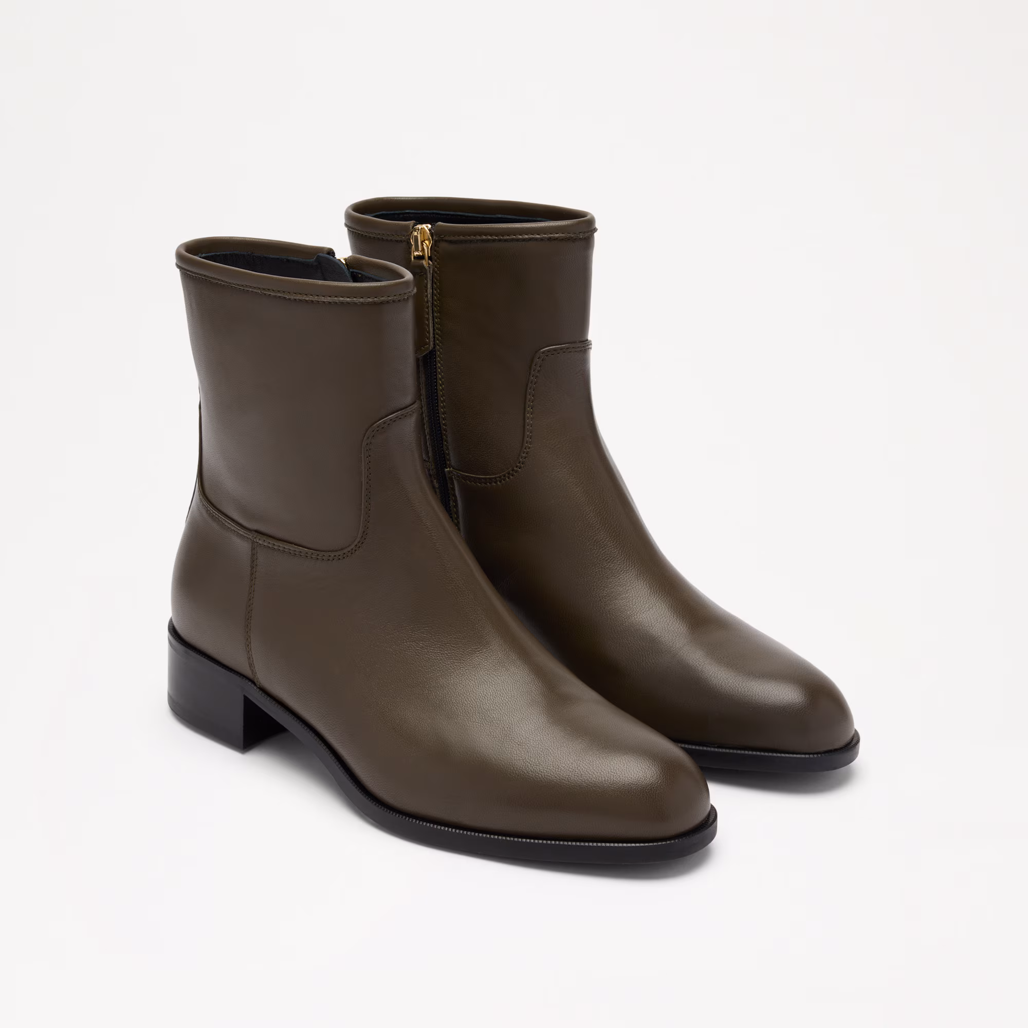 EdenhallSide Zip Heeled Ankle Boot