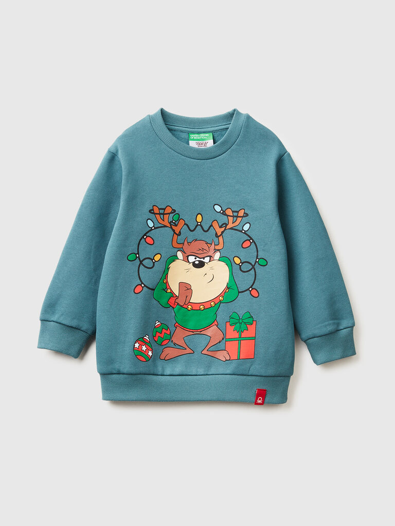 Warm Taz &copy;Looney Tunes Christmas sweatshirt